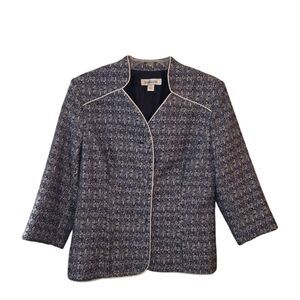 Danillo Textured Navy Blazer